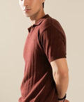 DK Rust Knitted POLO