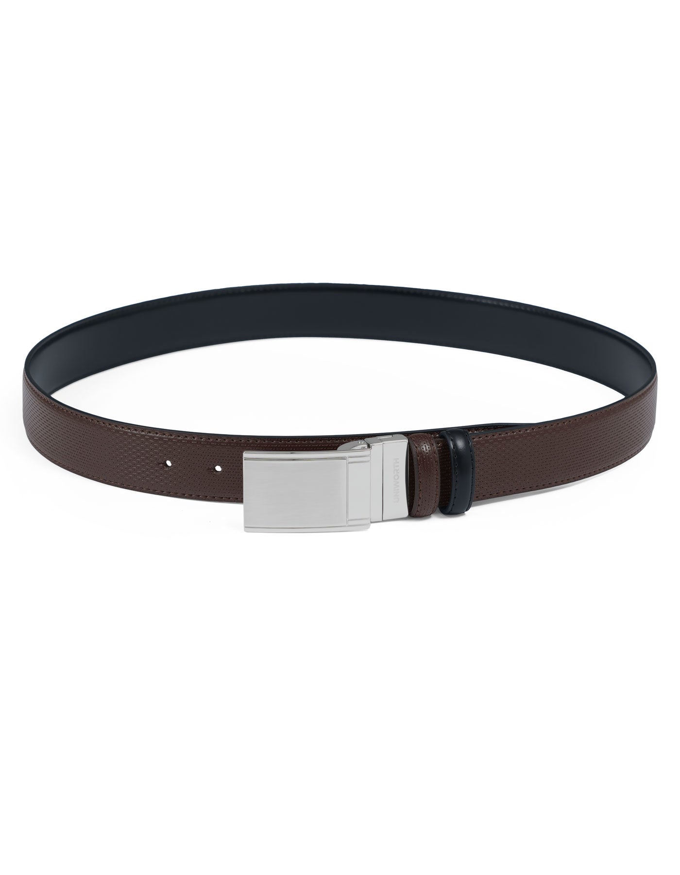 Brown Texture Formal Belt
