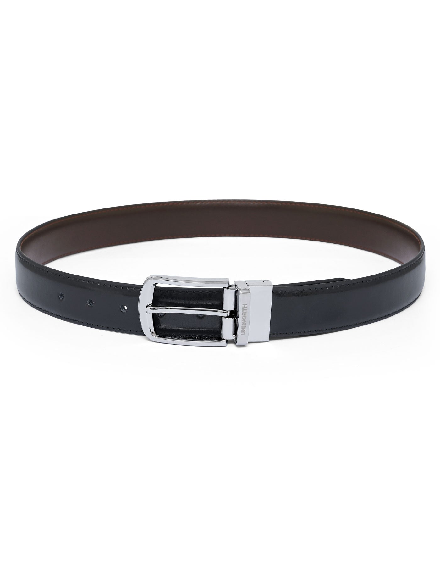Black Premium Buckle Formal Belt