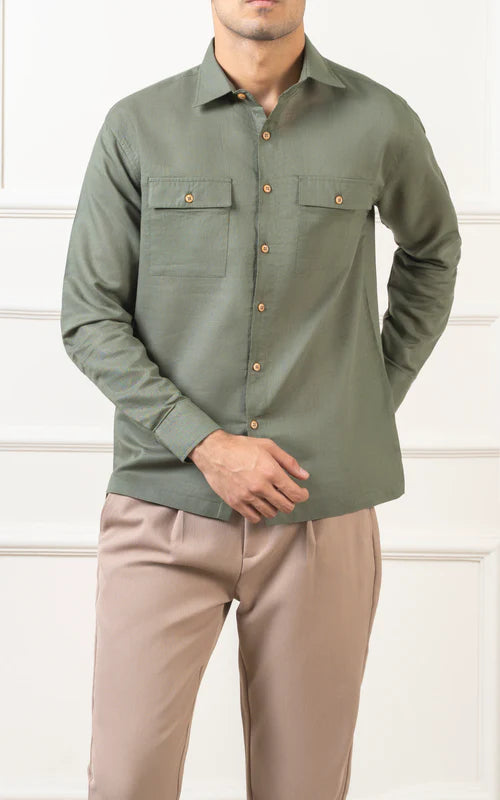 REGULAR COLLAR GREEN LINE