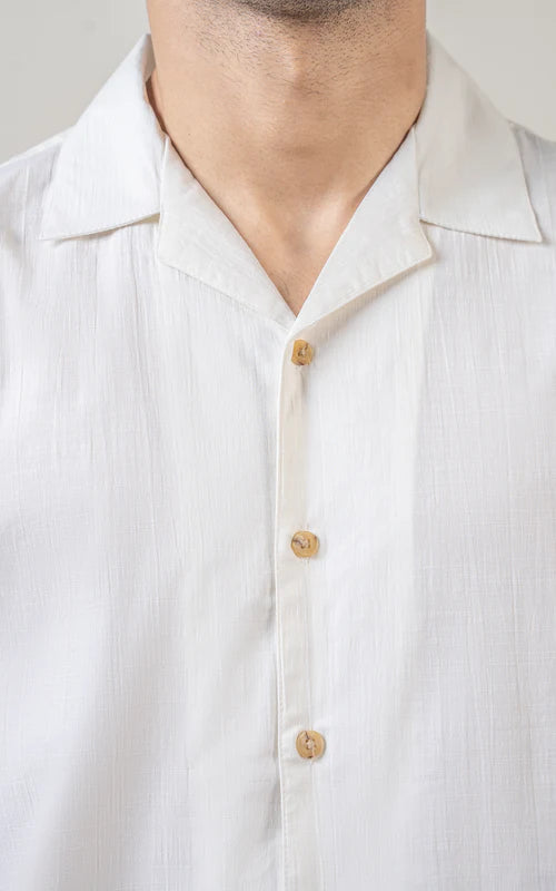 CASUAL SHIRT OFF WHITE