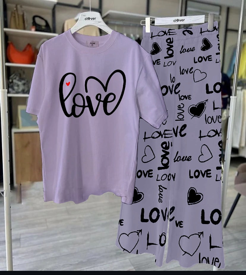 Ladies Summer Trouser Shirt Set – Soft & Breathable