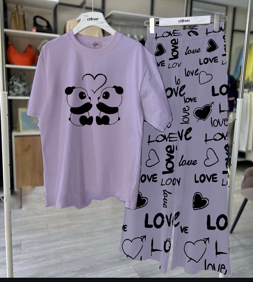 Ladies Summer Trouser Shirt Set – Soft & Breathable