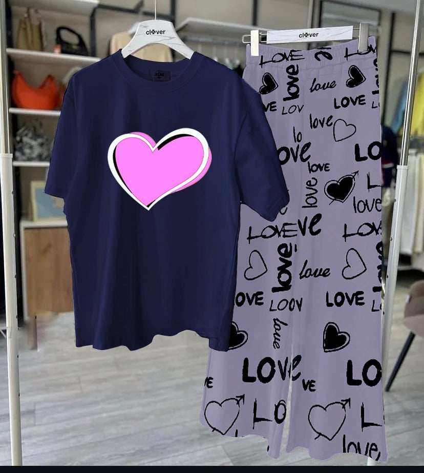 Women’s Summer Trouser Shirt Set – Cotton Fabric
