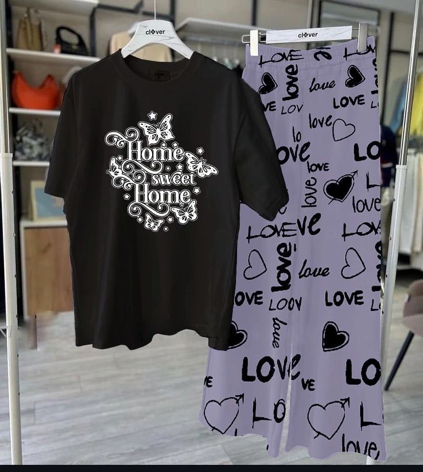 Women’s Summer Trouser Shirt Set – Cotton Fabric
