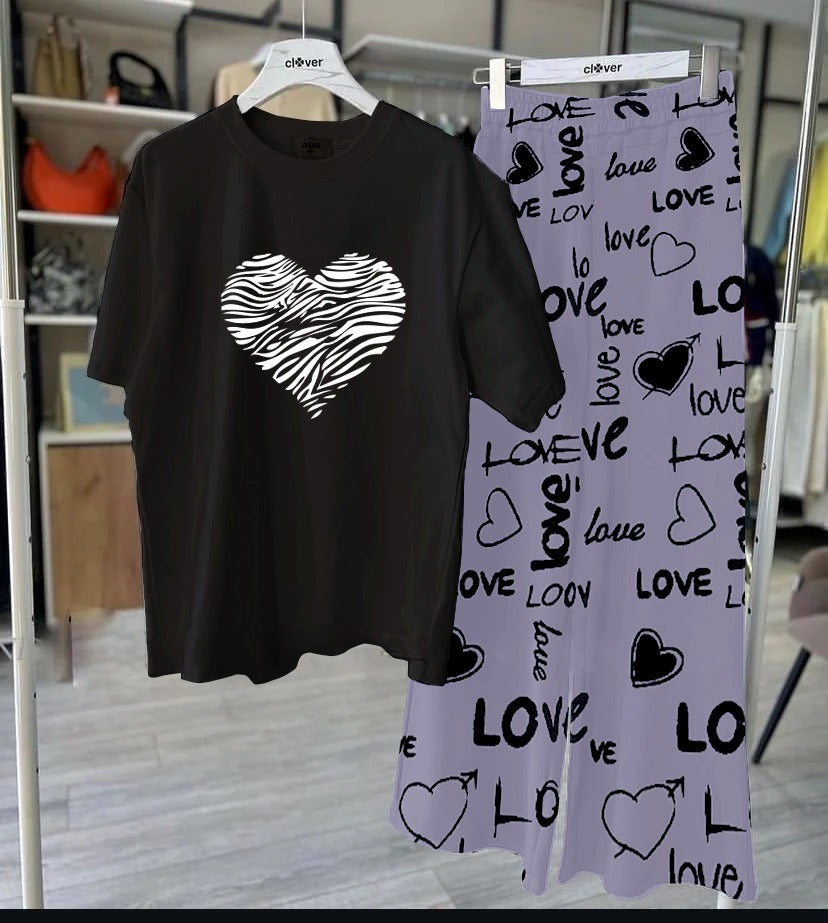 Women’s Summer Trouser Shirt Set – Cotton Fabric