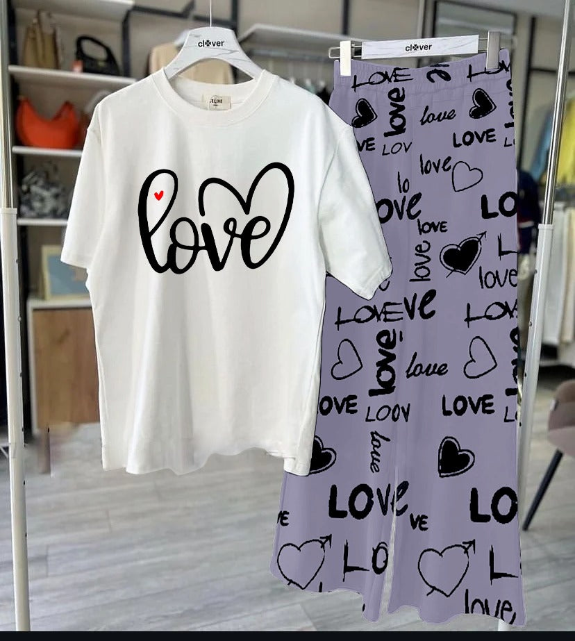 ladies cotton trouser shirt sets: