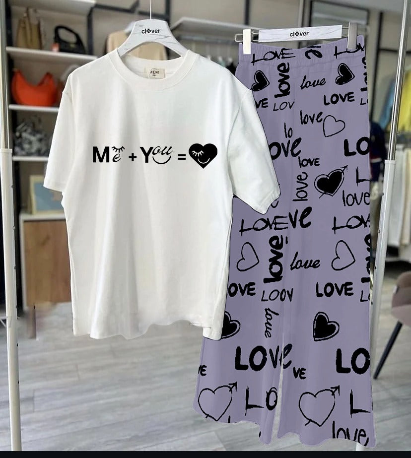 ladies cotton trouser shirt sets: