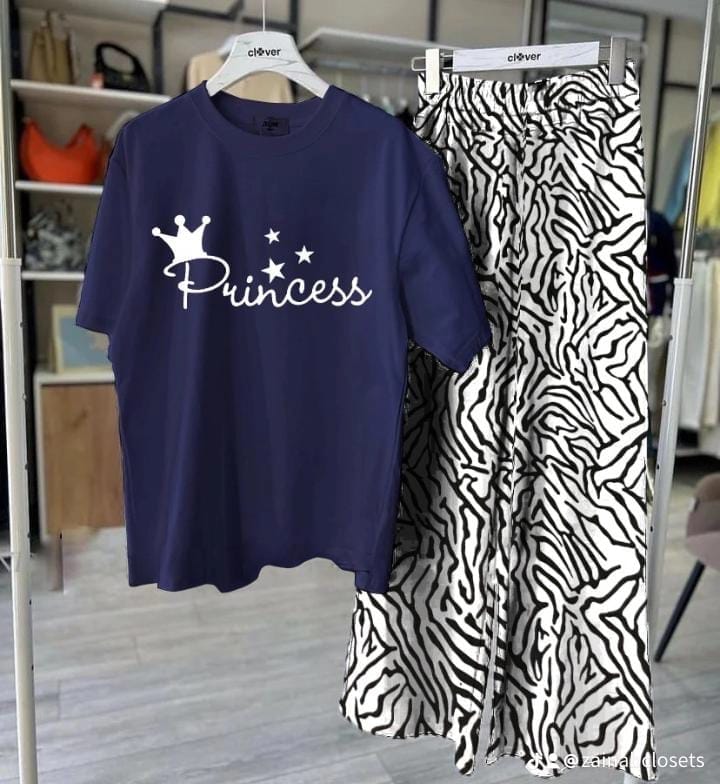 Women’s Summer Trouser Shirt Set – Cotton Fabric