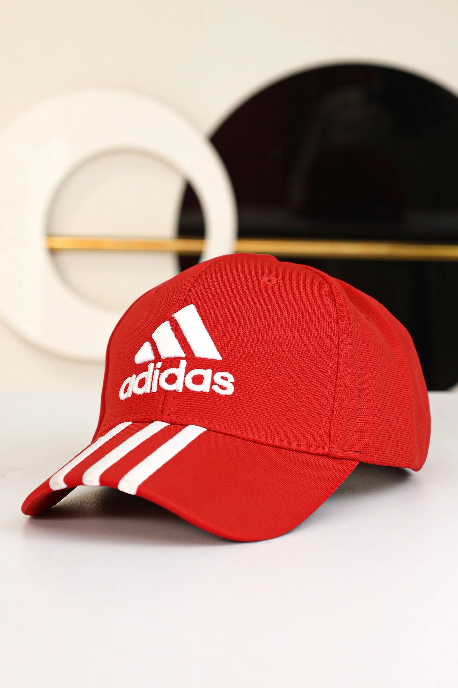 Adds Baseball 3-Stripes Imp Polyester Cap