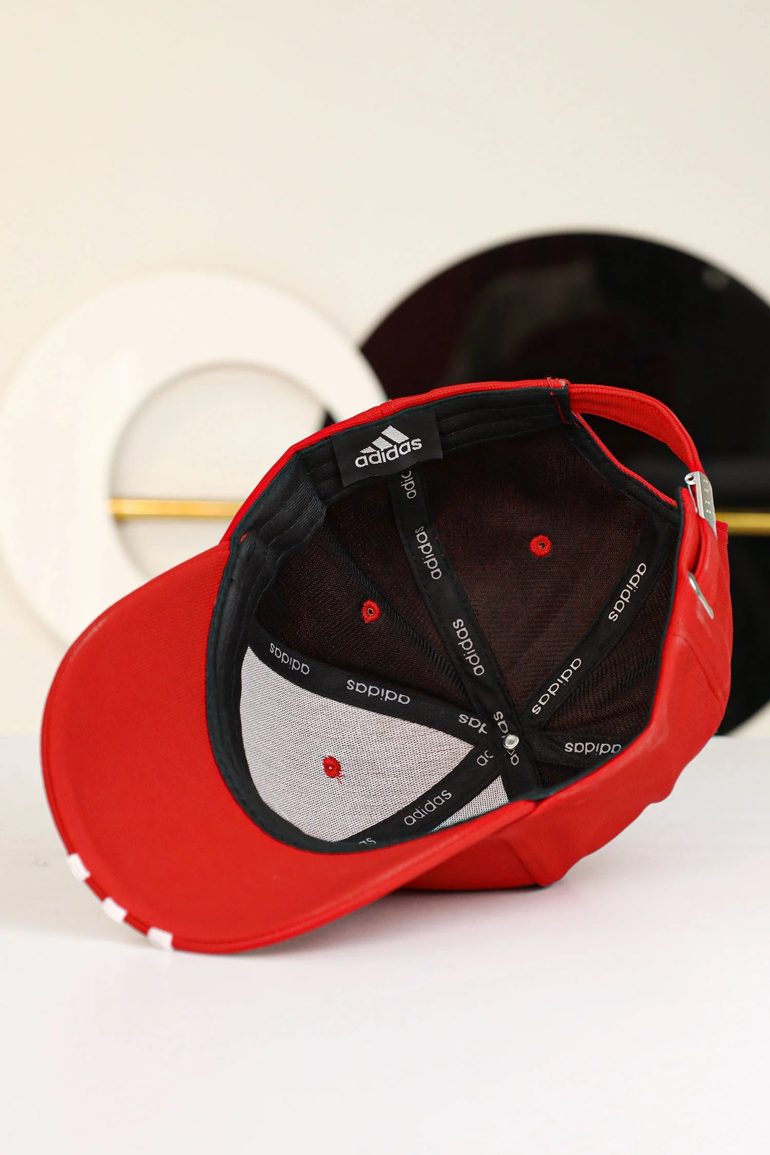 Adds Baseball 3-Stripes Imp Polyester Cap