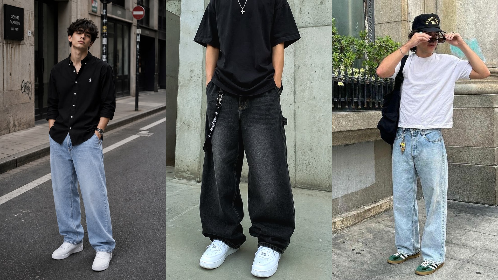 Wide-Leg Jeans Collection